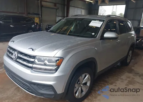 2018 Volkswagen Atlas 2.0T S from USA, damaged, VIN 1V2AP2CA5JC592817